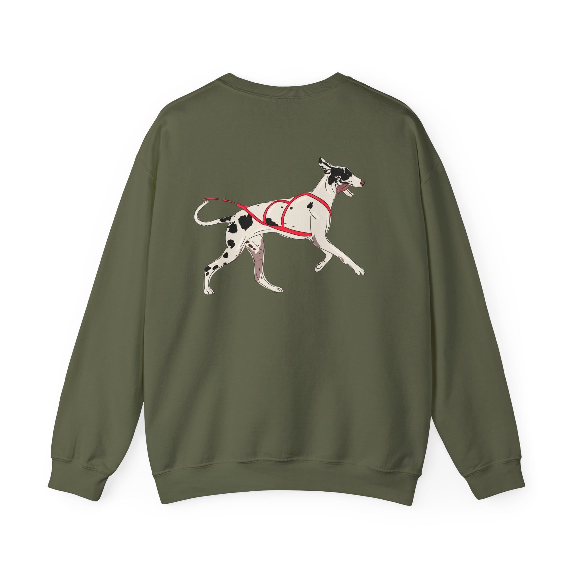 CUSTOM LIMITED EDITION - sledding jumper + digital drawing for print