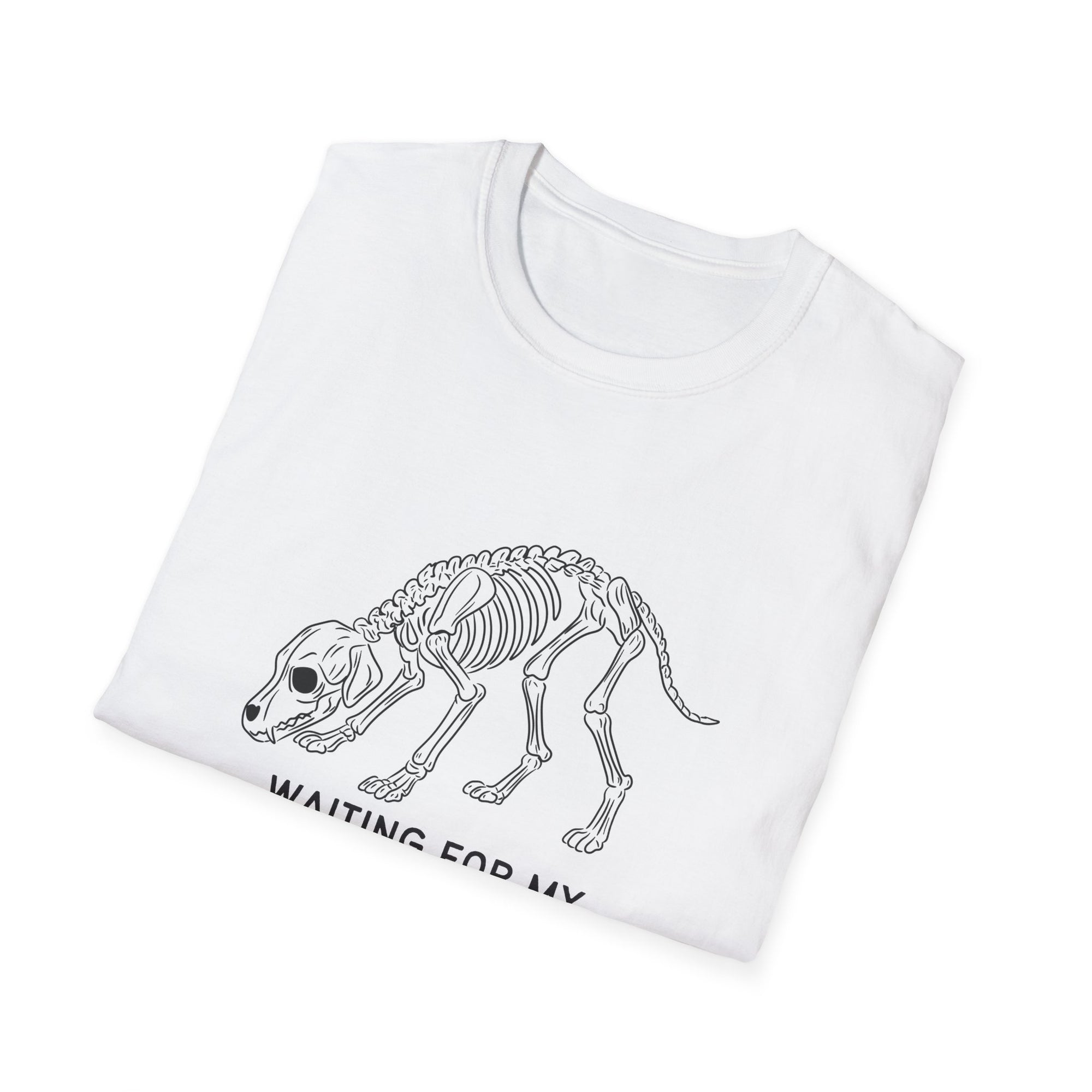 Waiting for my handler to call alert - scent work shirt