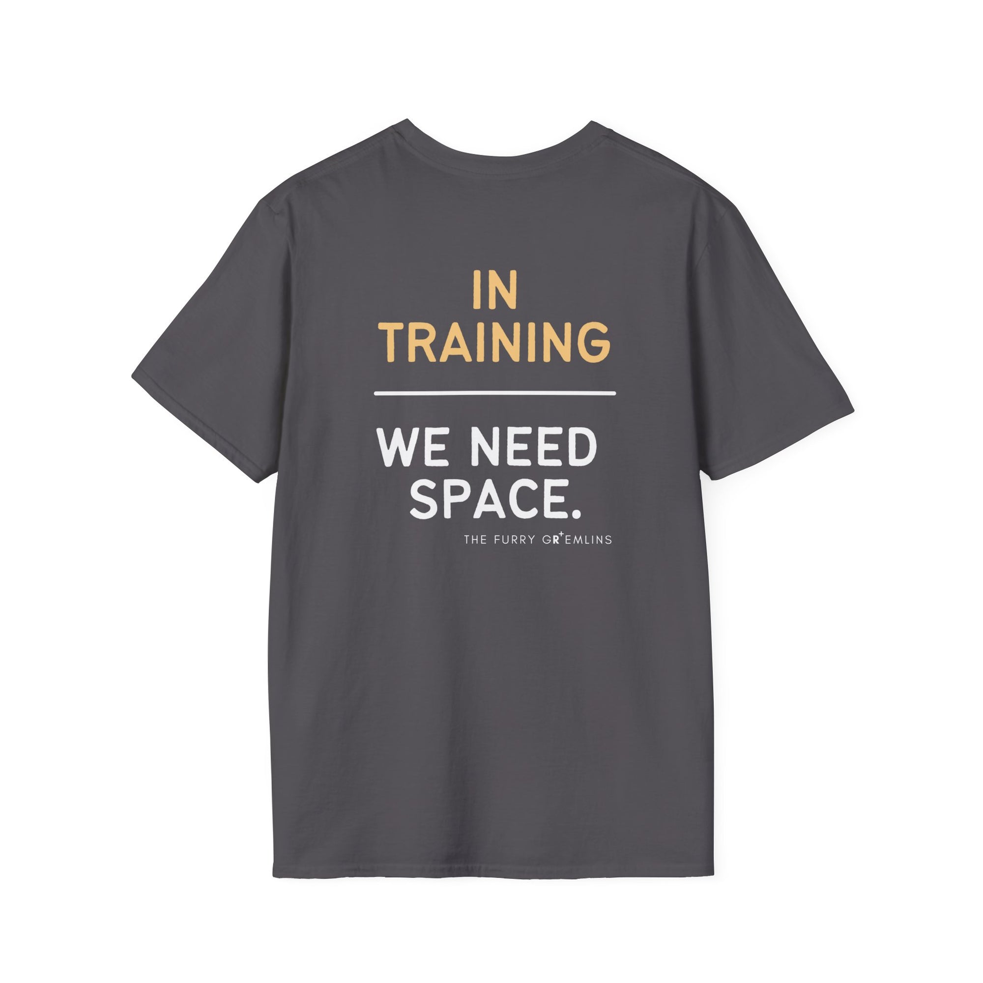 IN TRAINING WE NEED SPACE - TEE (CUSTOM OPTION AVAILABLE)