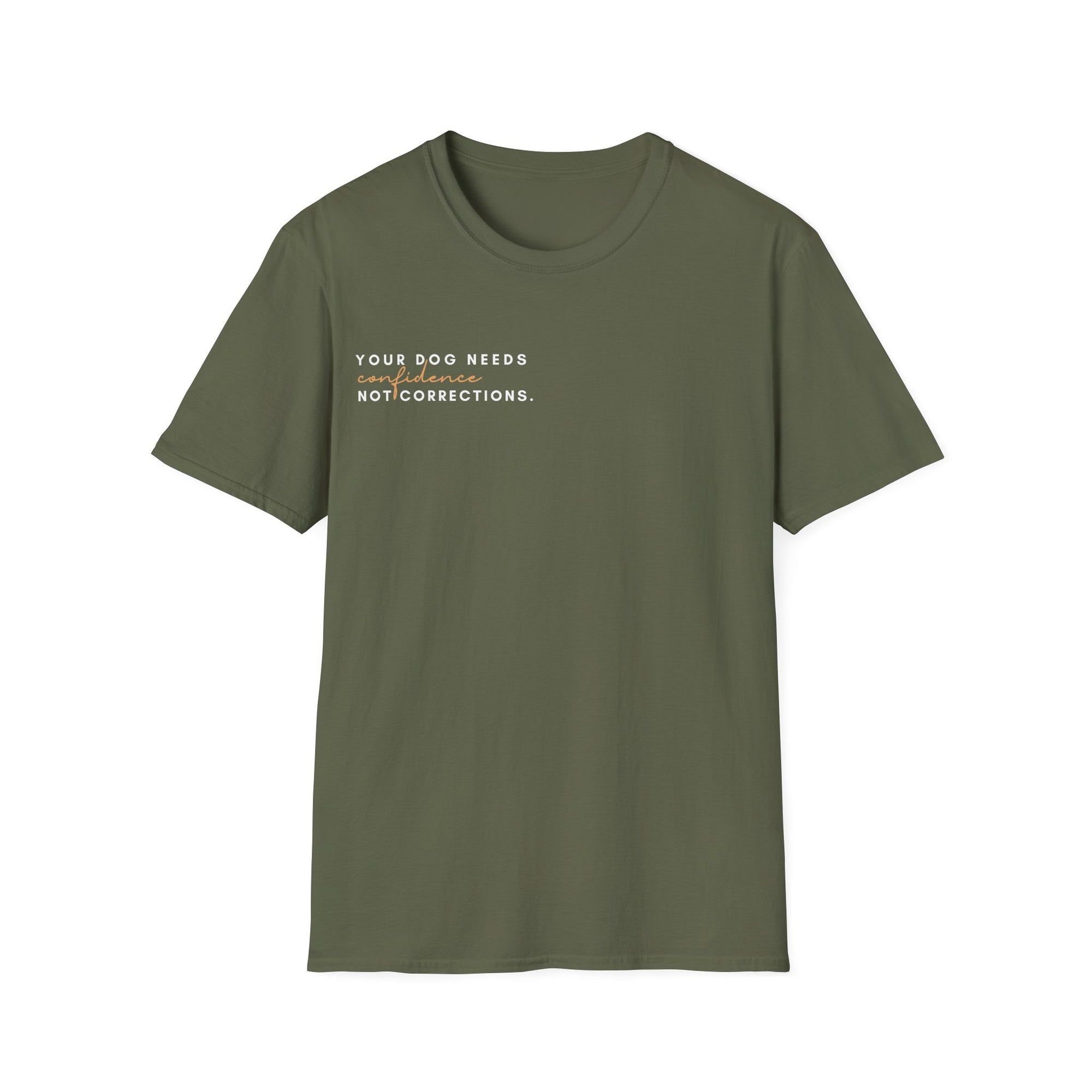 Confidence Over Corrections - Tee