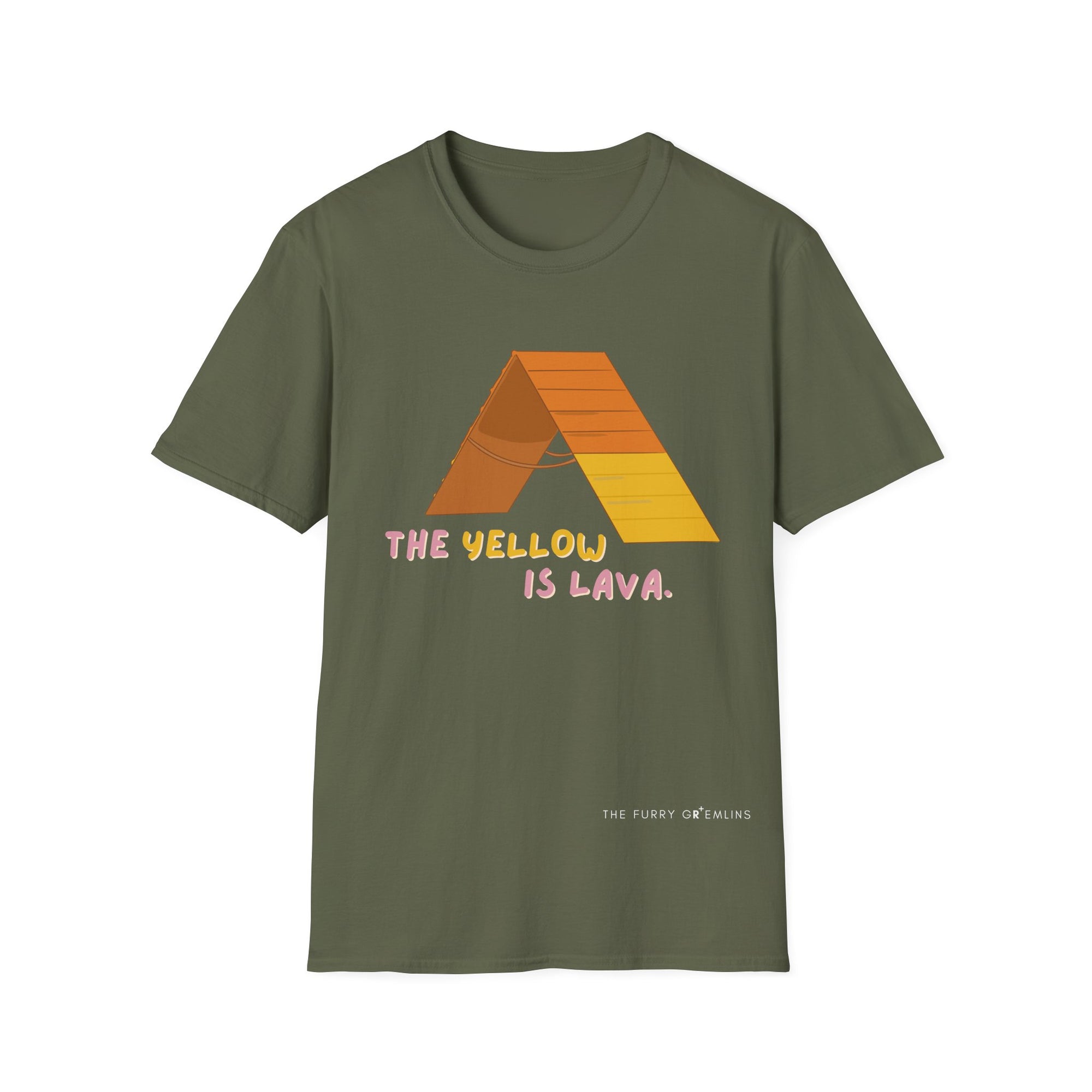 THE YELLOW IS LAVA - TEE