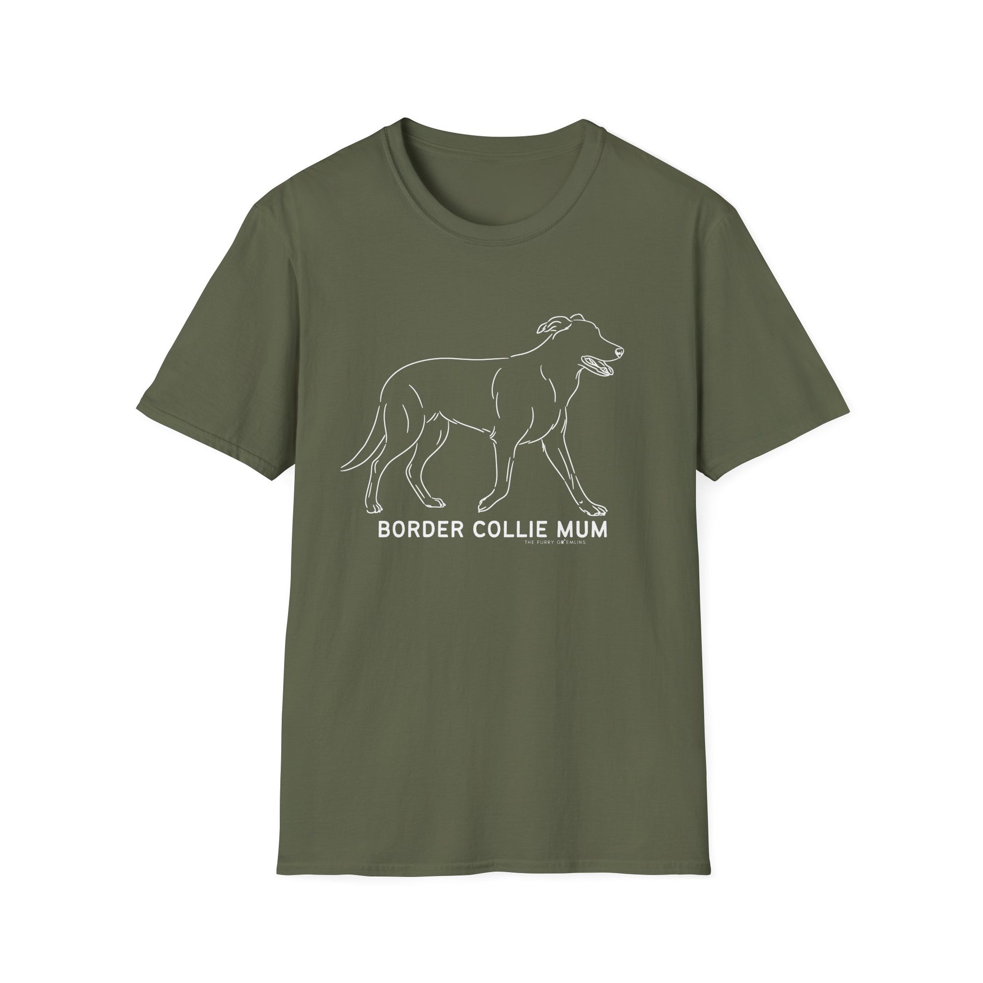 Border Collie Mum (Working Line Short Coat) - Tee