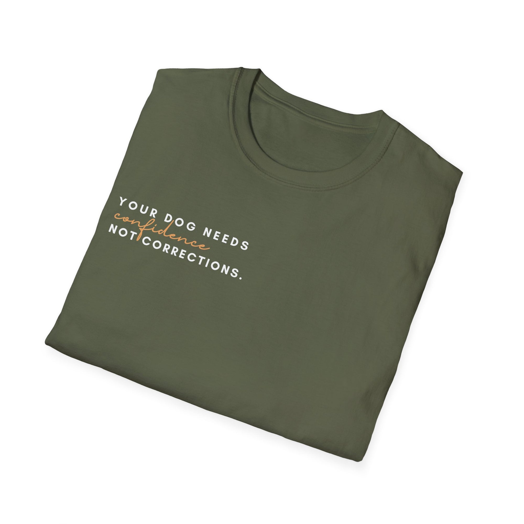 Confidence Over Corrections - Tee