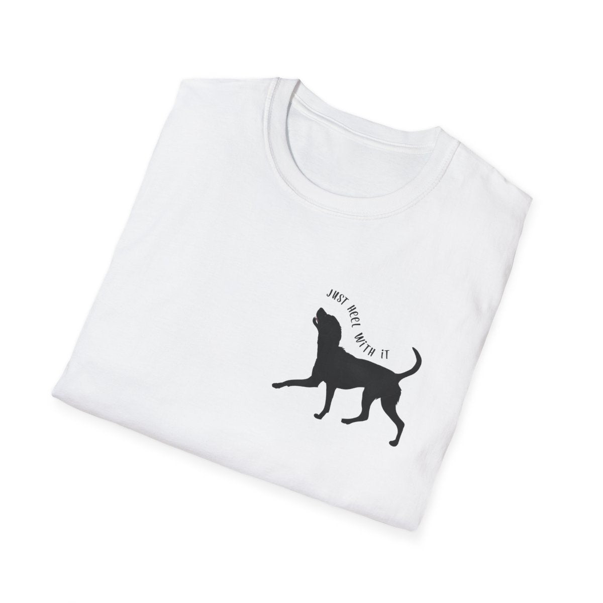 CUSTOM LIMITED EDITION Just Heel With It Tee + digital drawing for print