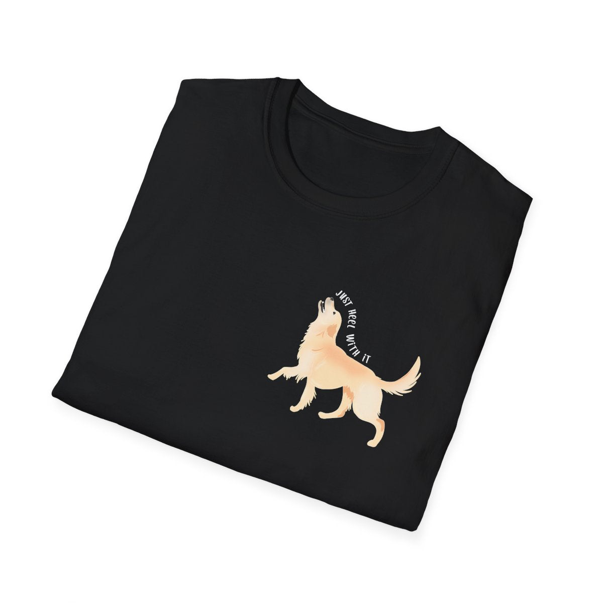 CUSTOM LIMITED EDITION Just Heel With It Tee + digital drawing for print