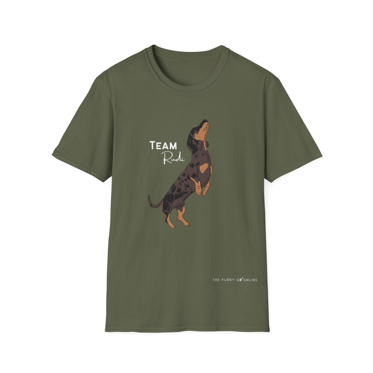 Your Dog on a Tee – Colour Portrait Edition (Tee + digital drawing file)