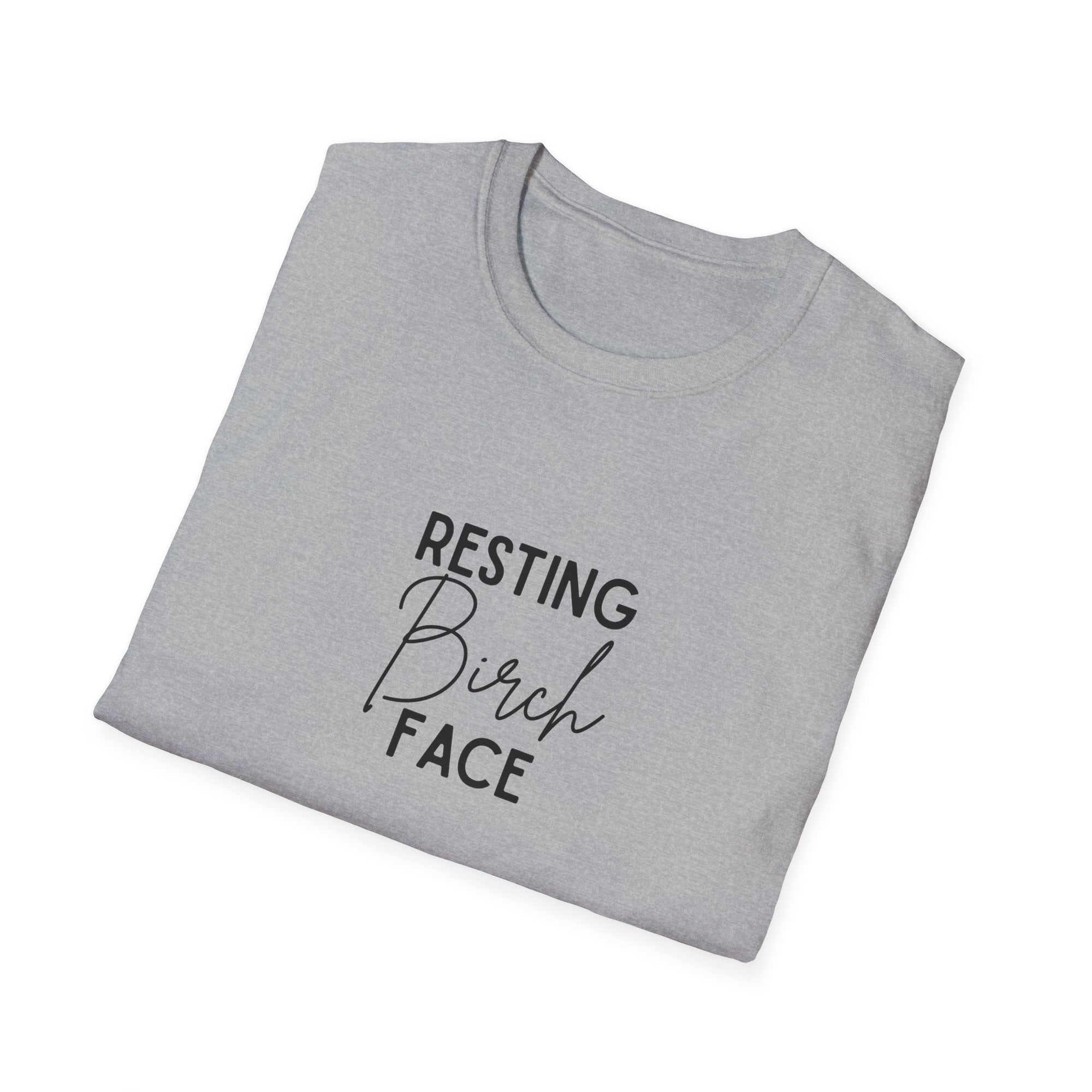 Resting Birch Face Doggy Lady Special - Tee