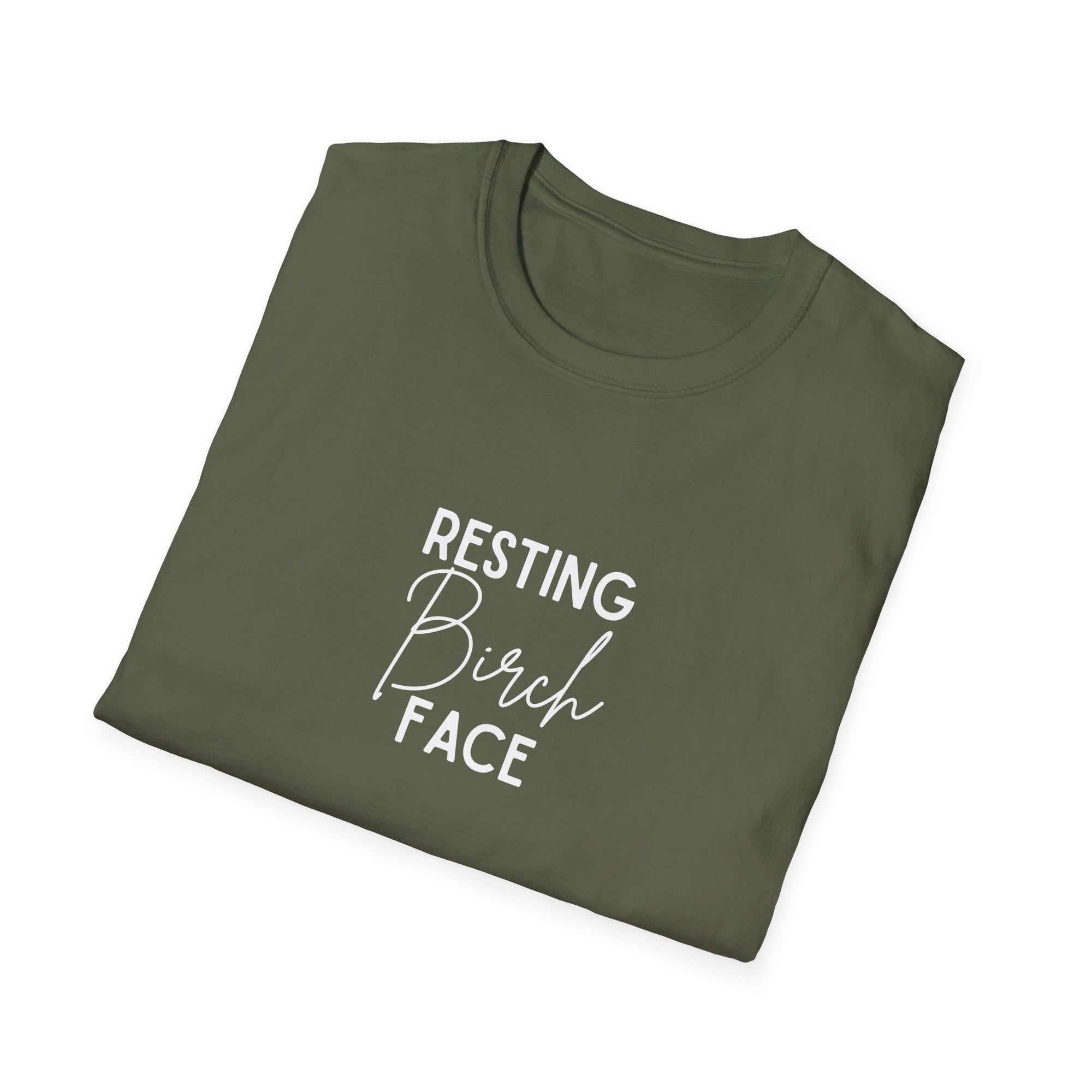 Resting Birch Face Doggy Lady Special - Tee