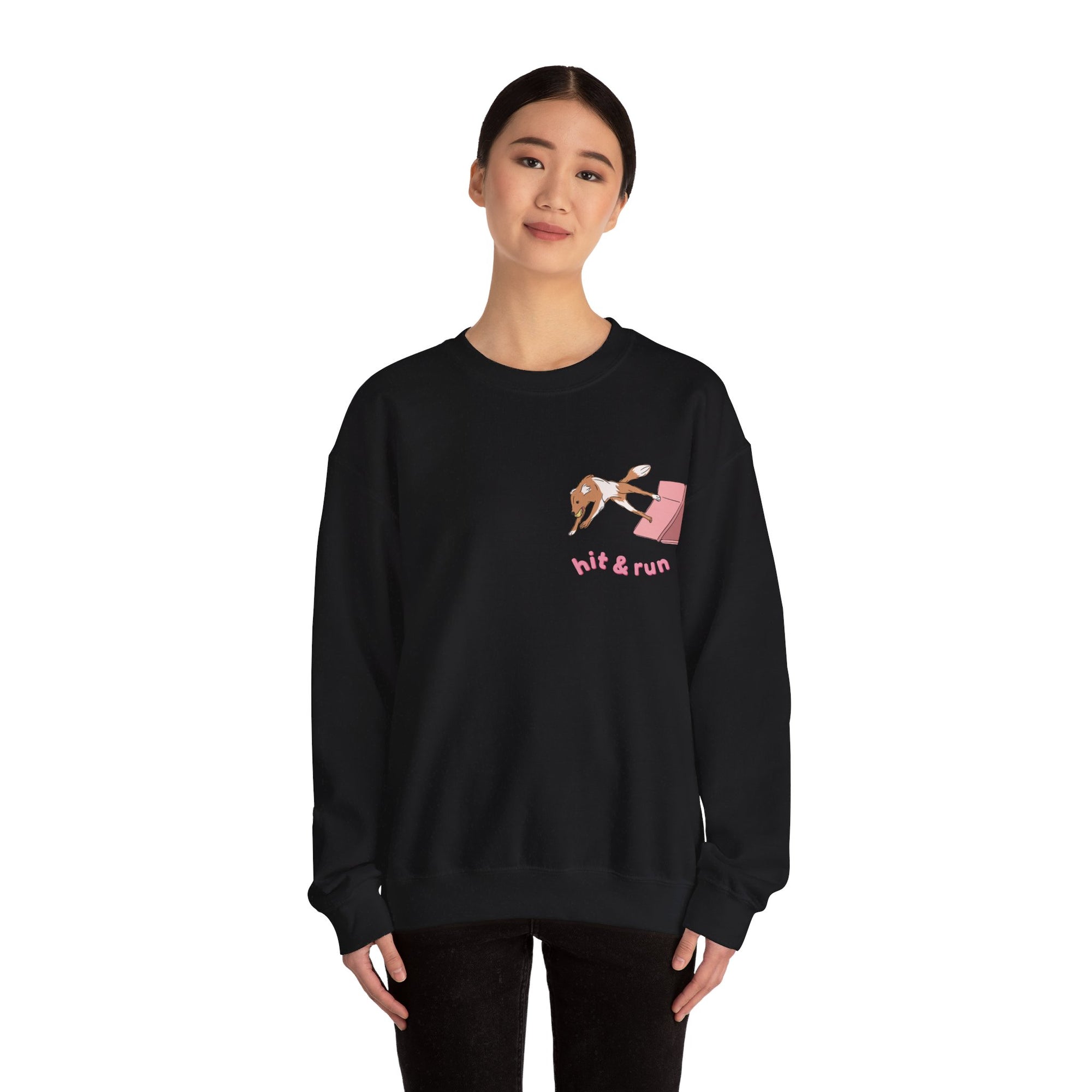 Hit &amp; Run Crewneck Sweatshirt