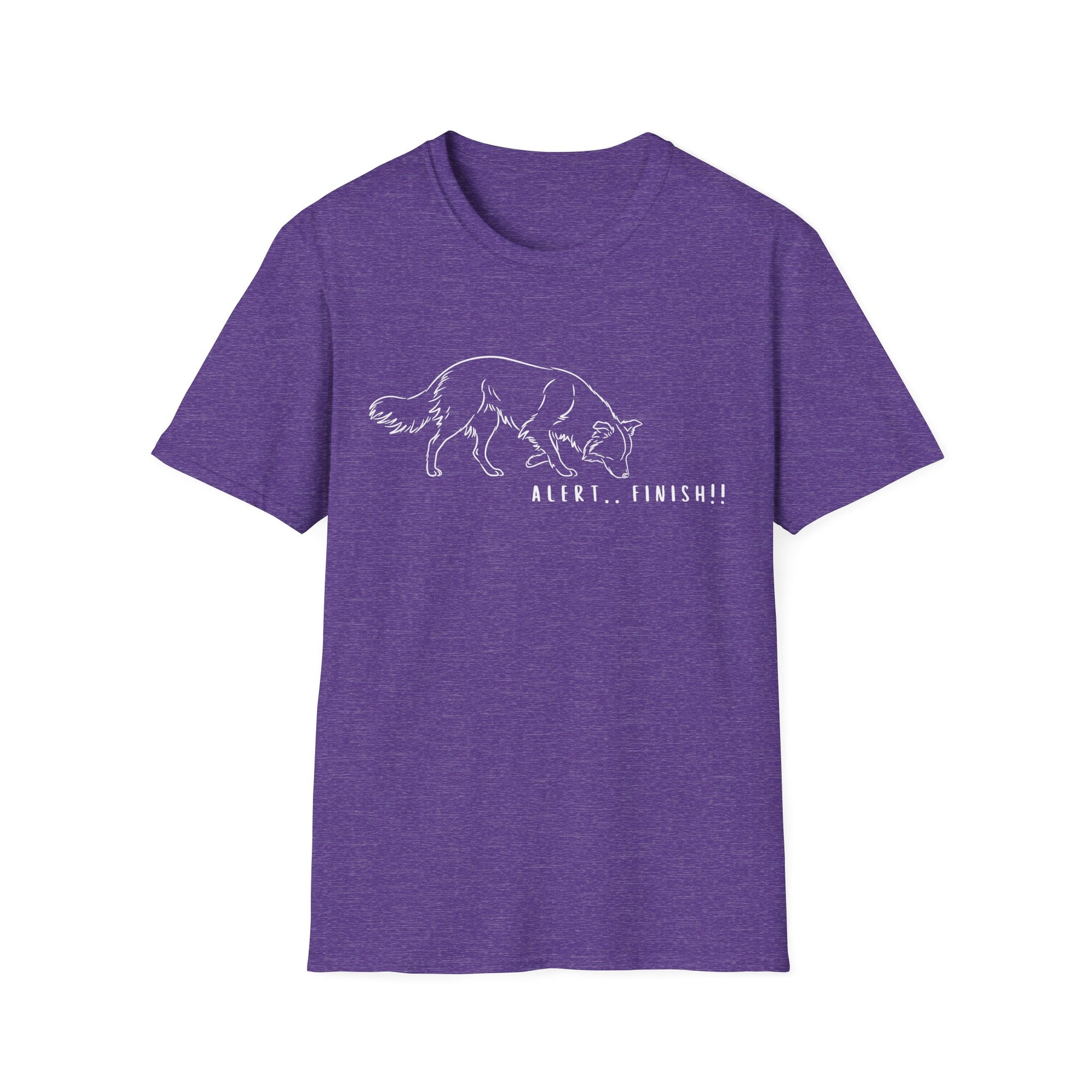 Alert Finish Dog Doggy Lady Special - Tee