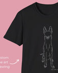 Your Dog On A Shirt - Custom Pet Tee
